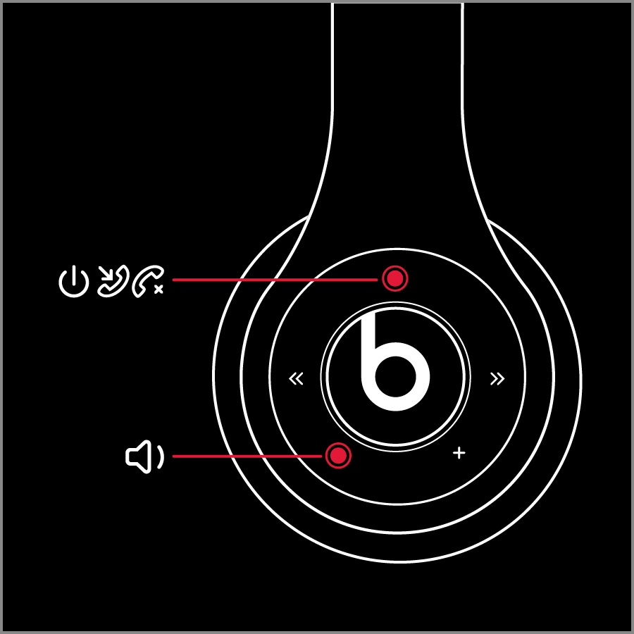 重置 Beats 贴耳式或头戴式耳机