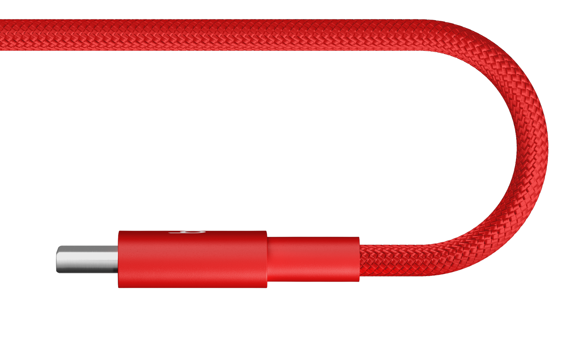 劲速红 Beats 充电线。