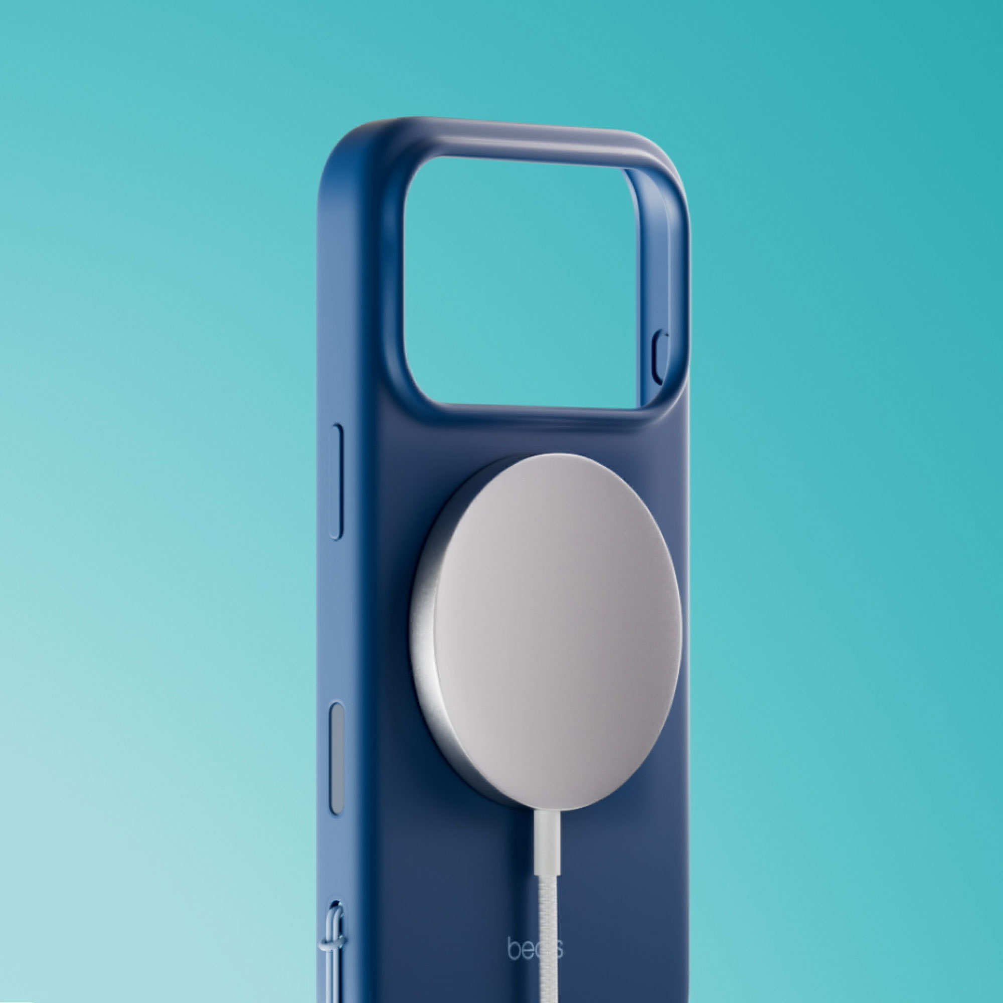 The Beats iPhone 17 Kickstand Case showing the MagSafe charging ring and Camera Control features.