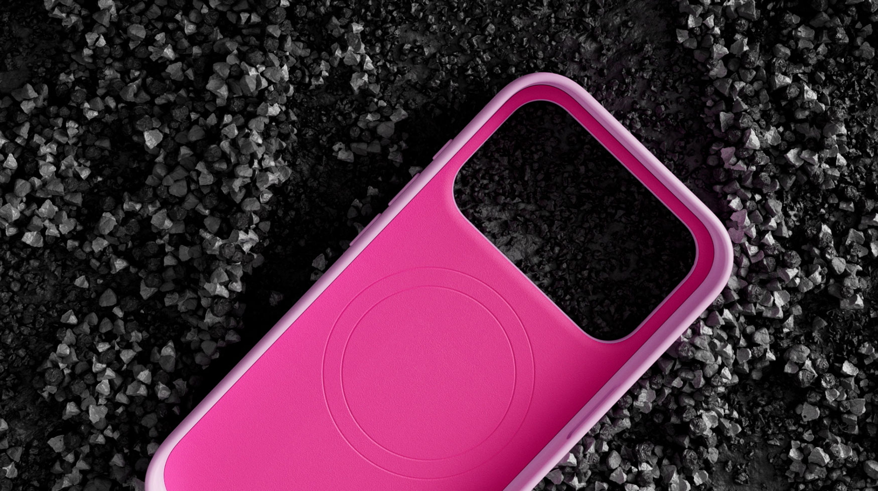 The Beats iPhone 17 case shown with strong hardshell back with shock-absorbing sidewalls.