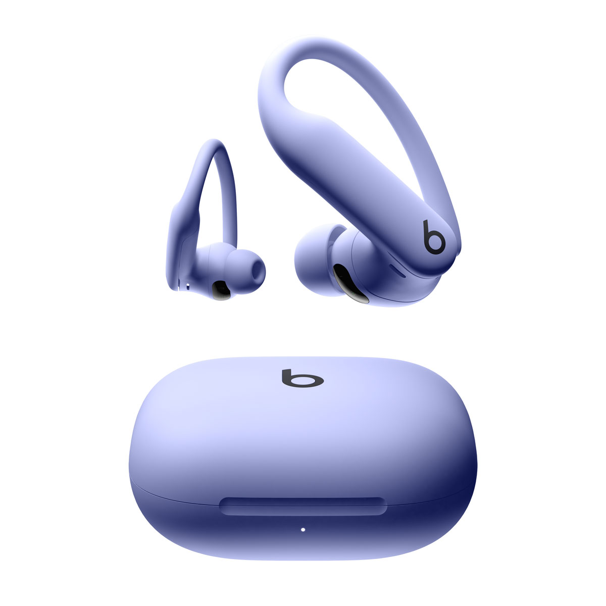 Powerbeats Pro 2 in Hyper Purple.