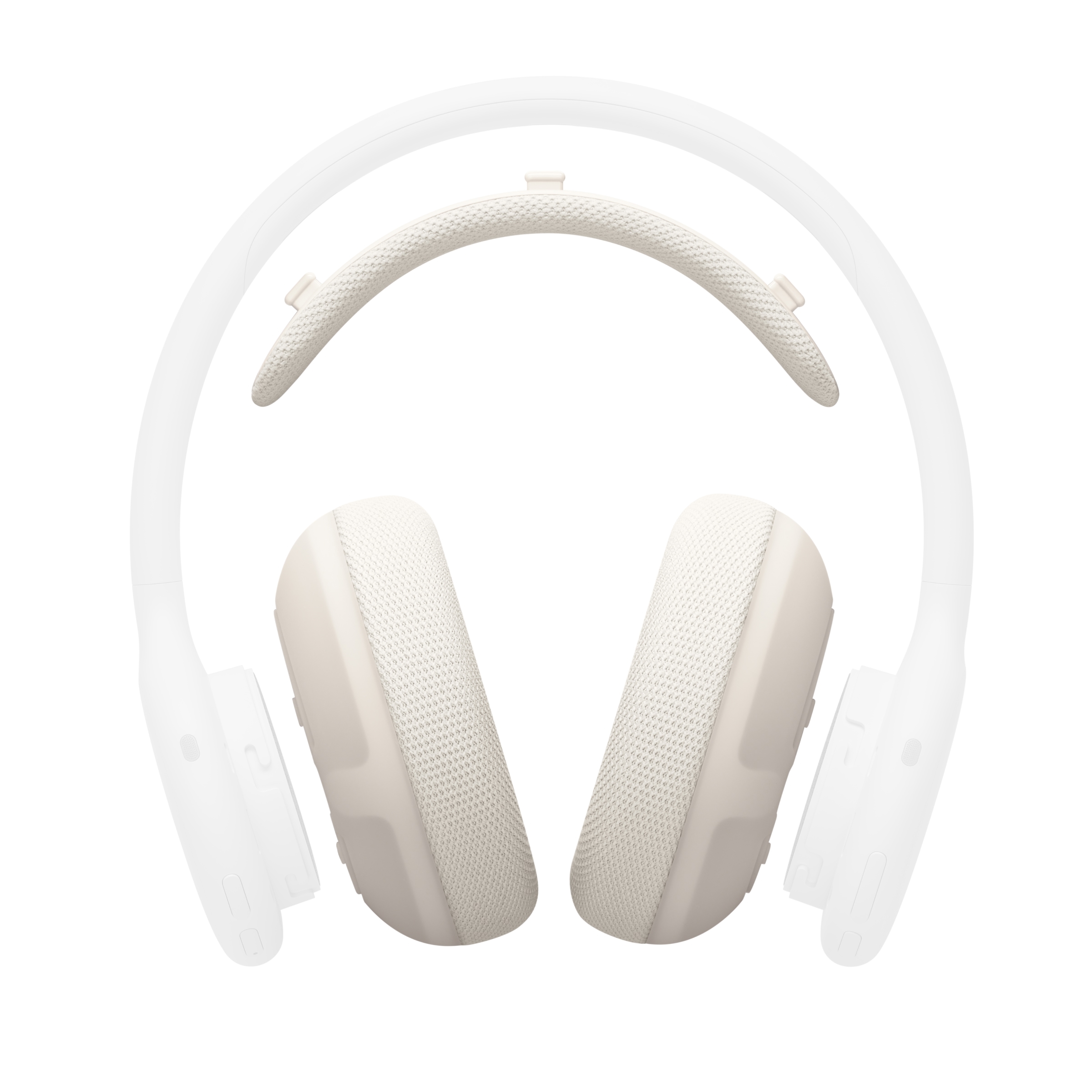 Front view of the Beats 360 Cushion Kit – Cloud performance knit cushions for ear cups and headband
