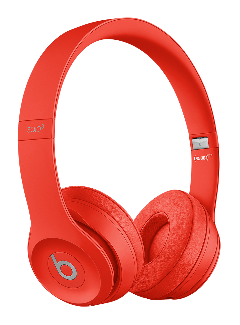 Beats Solo3 Wireless 头戴式耳机 - 红色