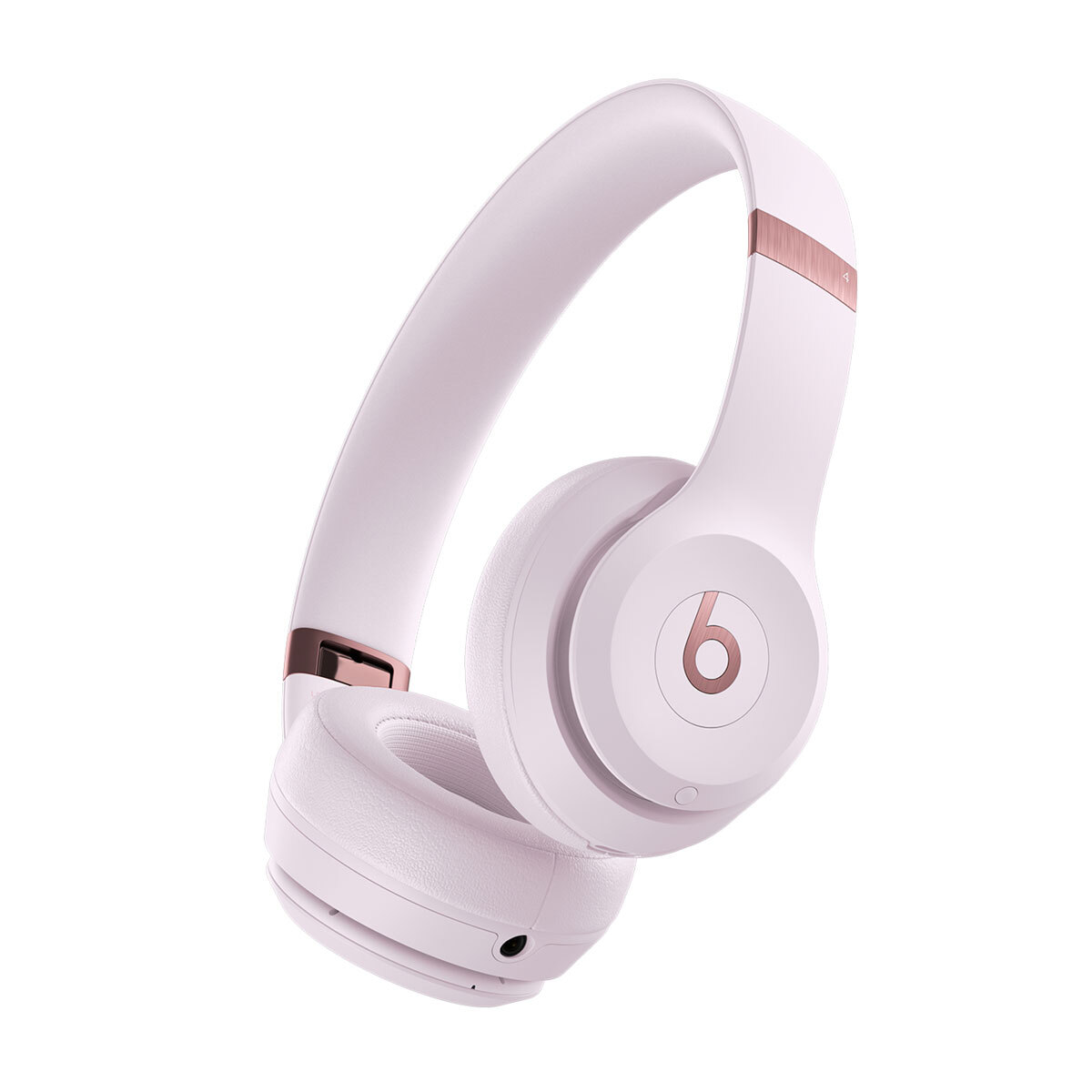 Beats Solo 4 headphones in Cloud Pink with Best of CNET 2024 badge.