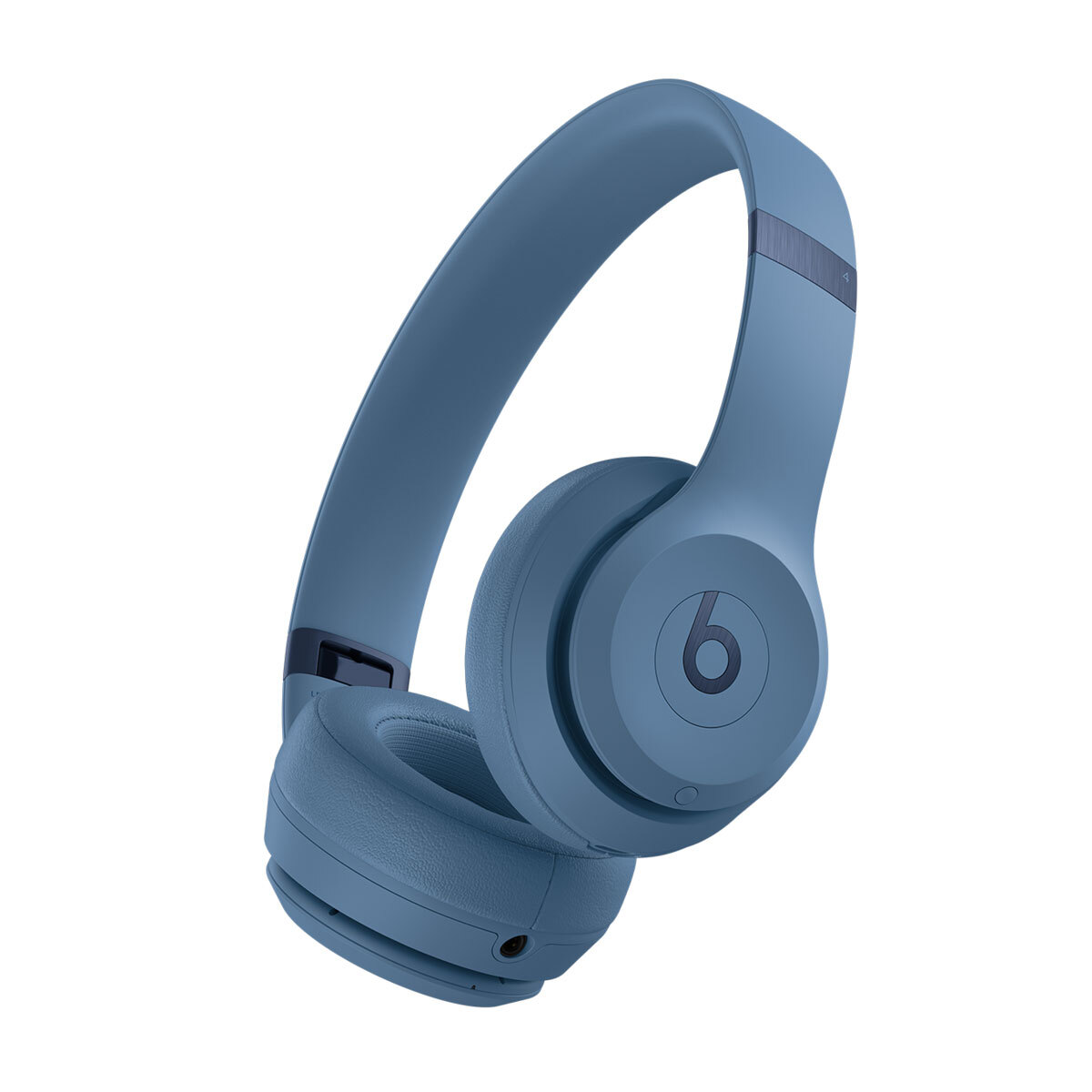 Beats Solo 4 headphones in Slate Blue with Best of CNET 2024 badge.